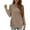 Khaki, variant on Qaspx Long Sleeve Shirts for Women Crewneck Lightweight Sweatshirts Fall Casual Tunic Tops