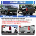thumbnail image 3 of 1 Pair LED Tail Lights Compatible with 2019-2025 Chevy Silverado 1500,2020-2025 Chevy Silverado 2500 HD/3500 HD,Sequential Turn Signal Rear Lights,Black Housing & Smoked Lens, 3 of 10