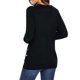 thumbnail image 3 of Suéteres de invierno Gibobby Suéter de punto de otoño/invierno para mujer de cuello Redondo Negro M, 3 of 4