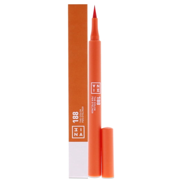 Delineador de ojos 3Ina The Color Pen - 188 Orange 0.034 oz
