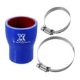 thumbnail image 1 of Recto Silicona Manguera Tubo Azul Rojo para Coche 38x51mm, 1 of 1