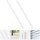 thumbnail image 2 of 2pcs Shutter Rod Pull Rods Plastic Shutter Rods Drapery Wand Curtain Pull Rods, 2 of 4
