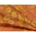 thumbnail image 4 of oneOone Rayon Orange Fabric Batik Quilting Supplies Print Sewing Fabric By The Yard 56 Inch Wide - 8G, 4 of 6