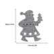 thumbnail image 5 of Moyic Cubiertos de Navidad, 4 Uds., bolsa, tenedor, soporte para cuchara de interior, tela, vajilla, bolsas, organizador de de cocina, Kits de decoración para fiestas Gris claro Moyic HA069000-03, 5 of 6