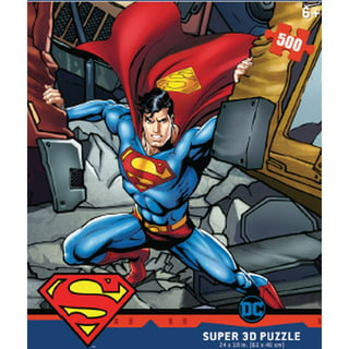 DC Comics - Superman 3D Lenticular Jigsaw Puzzle in Tin