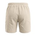 thumbnail image 5 of EOYWHK Athletic Shorts with Pockets Drawstring Outdoor Mens Shorts Athletic Soft Lightweight Breathable Elastic Waist Shorts for Men Khaki, Size XXXL, 5 of 9