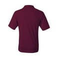 thumbnail image 3 of Jerzees SpotShield Polo T-Shirt with Pocket for Men Size up to 5XL, 3 of 5