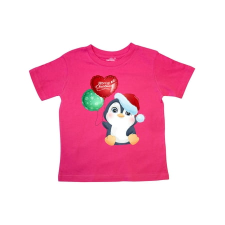

Inktastic Merry Christmas Penguin Gift Toddler Boy or Toddler Girl T-Shirt