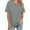 Fall Clohtes Gray, variant on Womens Henley Shirt, Short Sleeve Shirts for Women Summer Casual Loose Fit Solid Color Button Up T-Shirts Tops