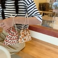 thumbnail image 5 of Casual Cute Travel Storage Bag Floral Storage Toiletry Bag Cosmetic Cases Wash Pouch Travel Organizer Stationery Bag Corduroy Cosmetic Bag Drawstring Bundle Pocket Jewelry Storage Bag Makeup Bags C, 5 of 8