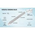 thumbnail image 3 of Scale 45 Cm Gridding Ruler, Transparent Pattern Making Tool, Professional Measuring Scale, 3 of 4