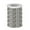 Black and White Shapes Pattern, variant on 5 Rolls Christmas Ribbon 1.5 inch Wide Decorative Ribbon for Gift Wrapping and Holiday Decorations Arch Motif