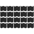 thumbnail image 1 of Garden Lawn Edging Flexible Plastic Palisade Border Landscape Fence 20 Pack, 1 of 4