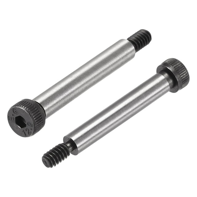 Unique Bargains Embouts de Tête en Acier Allié Épaulement 2'x1/4', Filetage 10-24, 4 Pièces