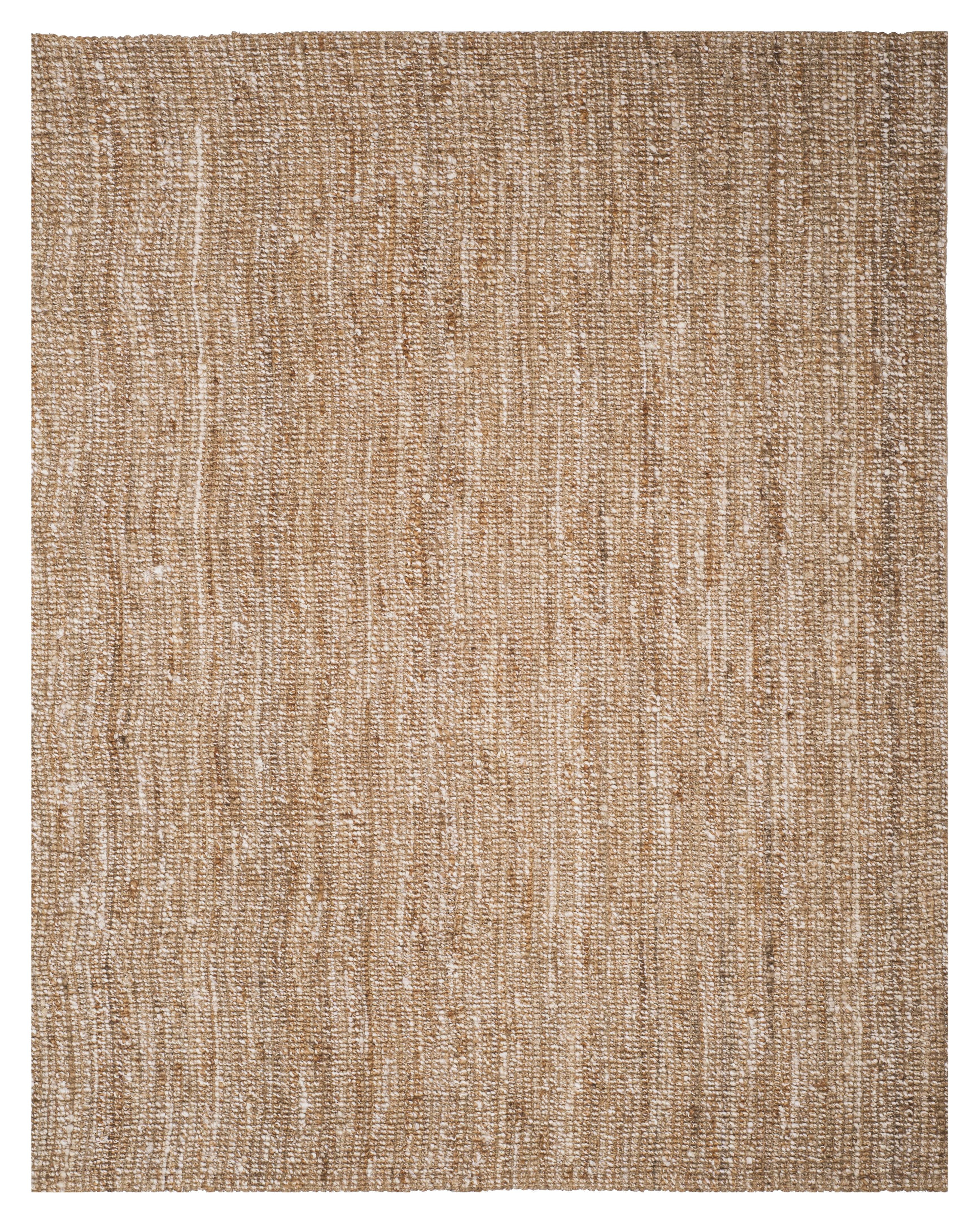 Safavieh Natural Fiber Levi Solid Area Rug, Natural/Ivory, 9' x 12'