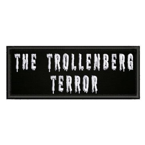 The Trollenberg Terror Horror Movies 4" W x 1.5" T Iron/Sew On Decorative Patch
