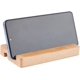 thumbnail image 1 of 1 soporte rectangular de madera para teléfono móvil de 5,55 x 3,15 x 0,79 pulgadas, soporte de escritorio para teléfono móvil, soporte universal de madera para teléfono inteligente., 1 of 9