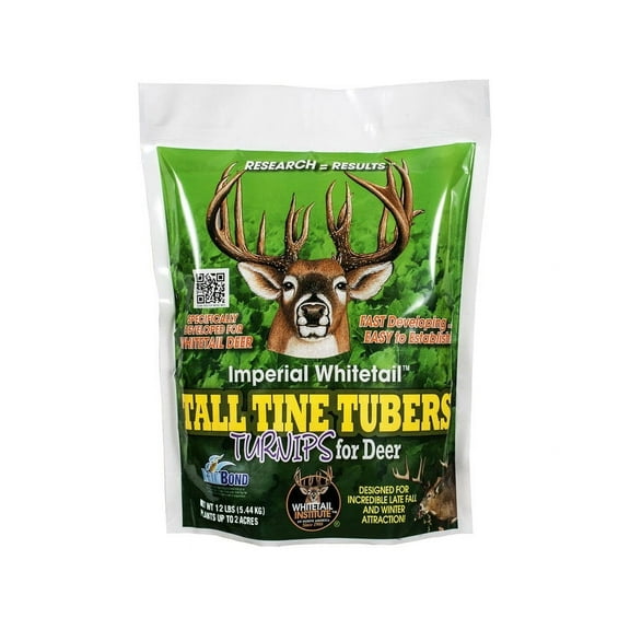 Whitetail Institute Tall Tine Tubers Turnips Food Plot Seed 3 lb