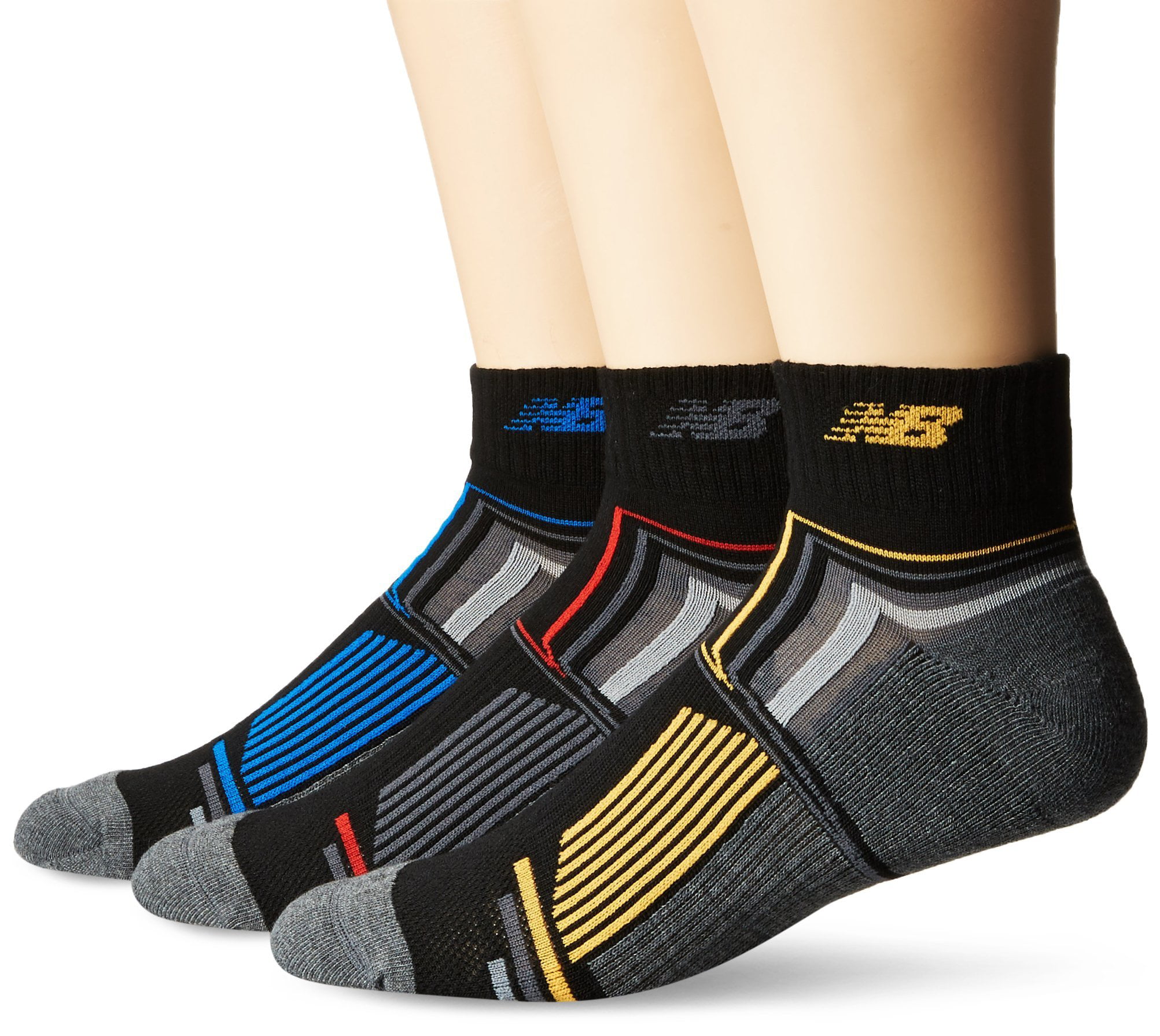 New Balance - New Balance Men's Performance Ankle 3 Pack Sock Size 9-12 ...