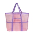 thumbnail image 2 of Mesh Beach Bag Extra Large Waterproof Sandproof Beach Tote Pool Swim Bag Travel Vacation Essentials Large Beach Tote Travel Beach Bag, 2 of 6