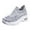 Grey, variant on Womens Shoes,Women Wedge Trainer Shoes Leisure Breathable Outdoor Fitness Running Sport Sneakers Casual Shoes,Shoes for Women,Pink,6.5