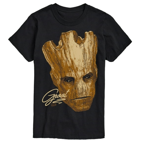 Marvel Guardians of the Galaxy - Groot Face Oversized - Men's Short Sleeve Graphic T-Shirt