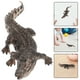thumbnail image 2 of Figura de cocodrilo realista con mandíbula Figura de acción de cocodrilo falso Juguete Wildlife World Aligator Juguete educativo para niños para juegos de safari y coleccionables, 2 of 5