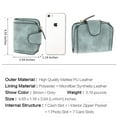 thumbnail image 3 of Egoelife Small Women Wallets Trifold Ladies Purse Credit Card Coin Holder Wallet Organizer, 3 of 6