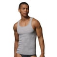 thumbnail image 4 of Hanes Men's ComfortSoft Moisture Wicking Tagless Tank Undershirts-Multipacks, Assorted 4-Pack, Large, 4 of 12