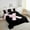 Black Pink X, variant on Erosebridal Pink Bowknot Comforter Sets Twin Size, Initial Letter Z Comforters & Duvets, Cartoon Monogrammed Reversible Duvet Insert, Breathable Bedroom Decorative, 2pcs