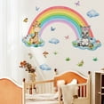 thumbnail image 4 of Rainbow Butterfly Wall Decal, Decoration Wall Decal, 23.6"x31.4", Rainbow Wall Sticker for Playroom Girls Room Baby Decoration, 4 of 7