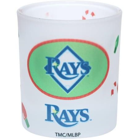 Tampa Bay Rays 8.5oz. Holiday Frosted Milk Glass - No Size