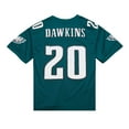 thumbnail image 3 of Men's Mitchell & Ness Brian Dawkins Green Philadelphia Eagles Legacy Replica Jersey, 3 of 5