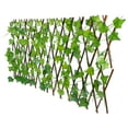 thumbnail image 4 of WEUVEB Expandable Artificial Greenery Fence with Lifelike Faux Leaves for Garden, Yard Privacy and Outdoor Decoration, 4 of 8
