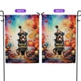 thumbnail image 2 of Hello 2025 Rottweiler Celebrates Happy New Year Firework Balloon Garden Flag 12x18in Double Sided Rottie Dog Lover Gifts Idea Outdoor Decor - 02024, 2 of 5