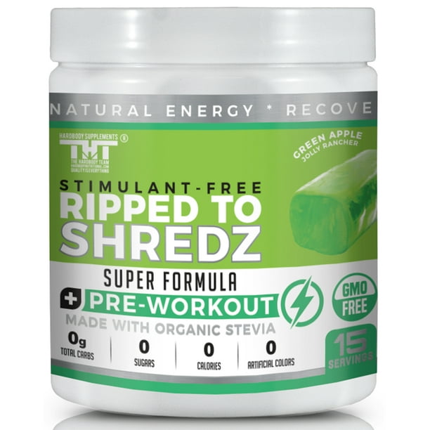 55  Stevia pre workout 