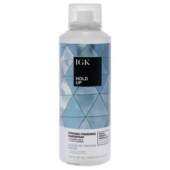 IGK Hold Up Strong Finishing Hairspray , 5.5 oz Hair Spray