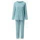 thumbnail image 1 of Conjunto de pijama cálido y suave para mujer, cómodo, de felpa, oversize, con pantalones, ropa de estar por casa, 2 piezas, otoño-invierno, 1 of 6