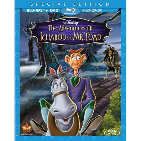 The Adventures Of Ichabod And Mr. Toad (Special Edition) (Blu-ray + DVD + Digital (Best Of Mr Garrison)