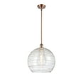 thumbnail image 4 of 516-1S-WPC-G1213-14 Innovations Lighting Athens Deco Swirl 1 Light 14" Pendant Oil Rubbed Bronze, 4 of 5