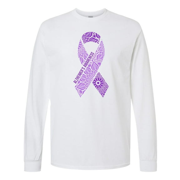 Inktastic Alzheimer's Awareness Long Sleeve T-Shirt