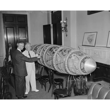 Congress sees model of new proposed American-designed dirigible Washington DC June 9 Rep Edward A Kenney of New Jersey Chairman of the House Interstate Commerce Committee viewing a model of a new (Best Way To See Washington Dc On A Budget)