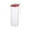 Red, variant on MERILER Tall Clear Airtight Pasta Storage Container with Lid - Food-Grade Borosilicate Kitchen Pantry Jar for Spaghetti, Flour, Cereals, Coffee Beans and More