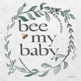 thumbnail image 2 of Boyer, Susie 20x20 White Modern Wood Framed Museum Art Print Titled - Bee My Baby, 2 of 4