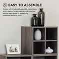 thumbnail image 6 of Sunjoy Quub Quarter Cabinet, Wood Cabinet for Living Room, Bedroom and Other Indoor Space, 6 of 10