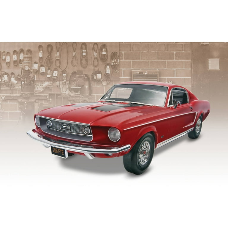 Revell '68 Ford Mustang GT 2-In-1 1:25 Scale Plastic Model