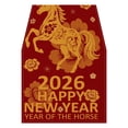 thumbnail image 2 of 2026 New Year Decorations Chinese New Year Table Mats Horse Design 2026 - Spring Festival Kitchen Dining Decor Holiday Party(A, 33×275cm), 2 of 5