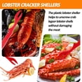 thumbnail image 4 of Seafood Crab Crackers and Tools, 21 Pcs Crab Leg Crackers Tools, Lobster Crackers and Picks Set, Crab Utensils Seafood Tools, Crab Forks Scissors Lobster Shellers, mobzio Nut Cracker Set for Crab Legs, 4 of 8