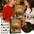 thumbnail image 2 of TIELUTT Countdown Calendar 24 Day Advent Surprise with Dad Bathroom Timer Kitchen Timer Cute Digital Countdown Clock for Stage Countdown to Christmas Advent Calendar with Chocolate Cooking Timers for, 2 of 6