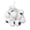 White 20PC, variant on Halloween Glow in the Dark Eyeballs 20 Pieces Plastic Bloodshot Eye Props 1.5 Inch Floating Horror Scene Decoration for Party Table Fillers and DIY Craft Projects
